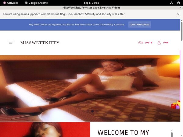 $1 MissWettKitty Trial Offer $1 MissWettKitty Trial Offer