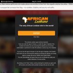 Africanlesbians.com Free Trial Password