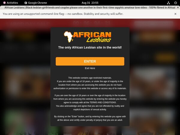 Africanlesbians.com With Credit Card