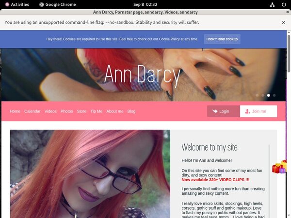 AnnDarcy With Amex