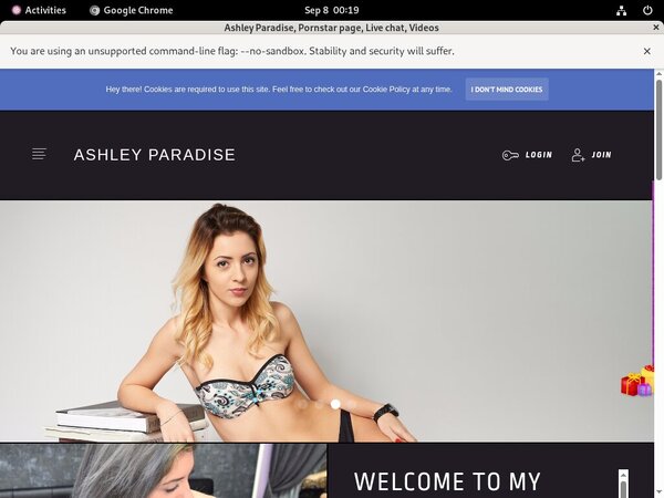 Ashleyparadise.modelcentro.com Join Via Paypal