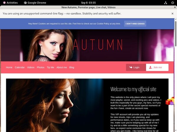 Autumn.demo.modelcentro.com Shop