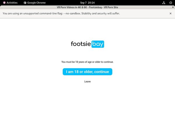 Bayfootsie Login Password
