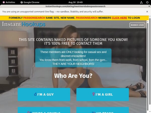 Beeg Instant Hookups