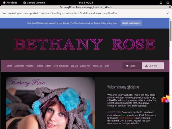 BethanyRose Discount Plan