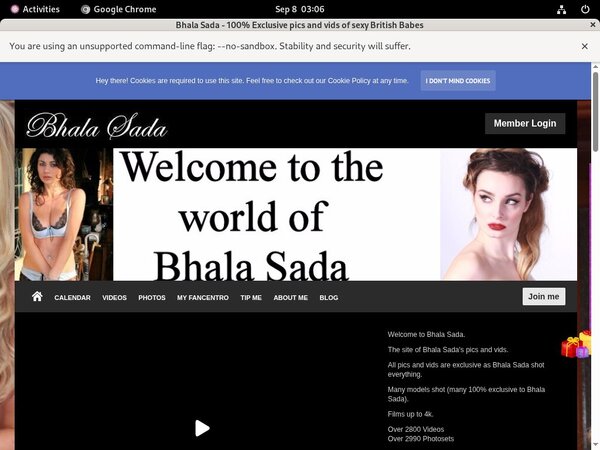 BhalaSada Password Info