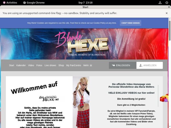 Big BlondeHexe