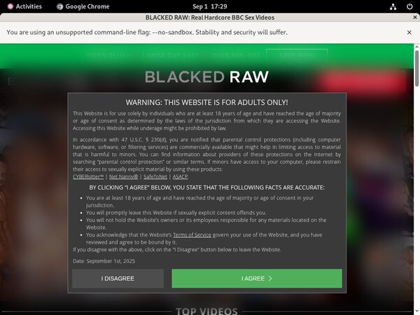 Blacked Raw Buy Points