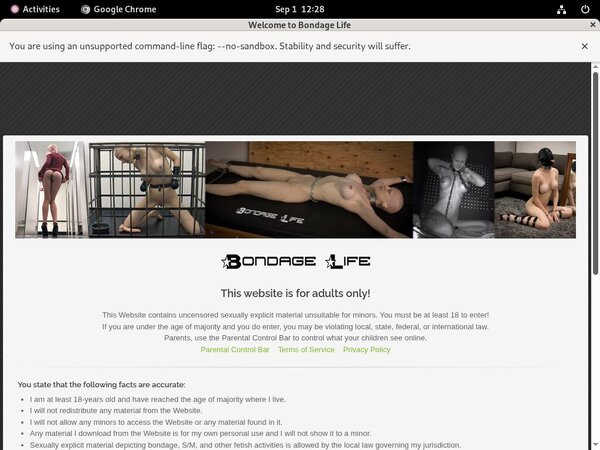 Bondage Life With AOL Account