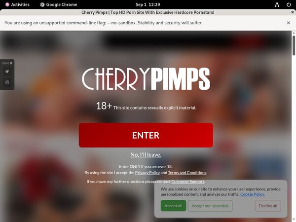 Cherry Pimps With Master Card