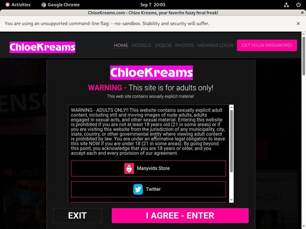 Chloekreams Discount On Membership
