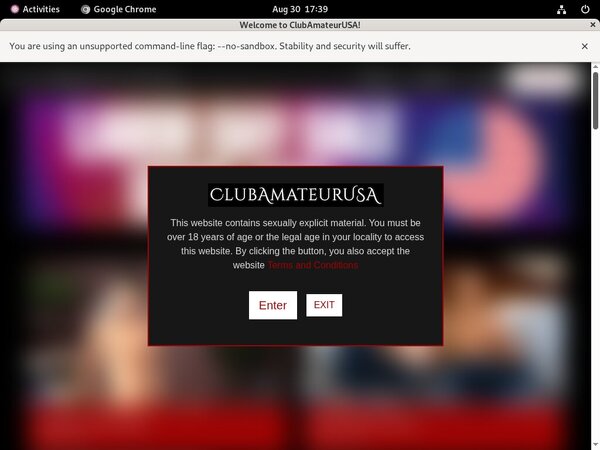 Clubamateurusa.com Trial Membership Offer