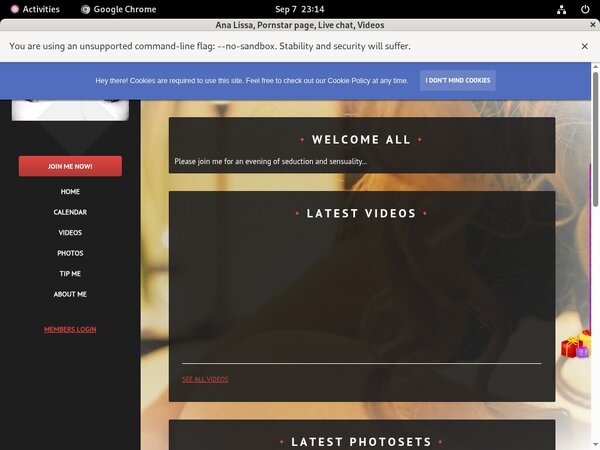 Com Modelcentro Analissa Trial Membership