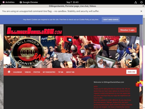 Cracked Dillingerdaniels Account