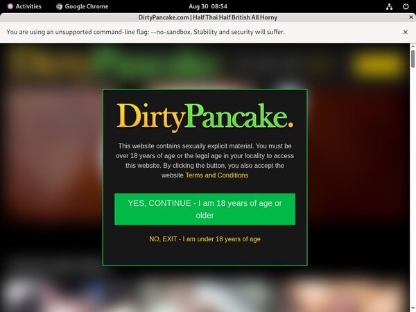 Dirty Pancake With EUDebit