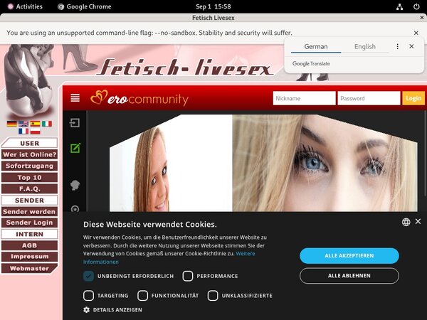 Discount Fetisch Live Sex