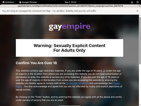 Discount Gay Empire Unlimited Coupon