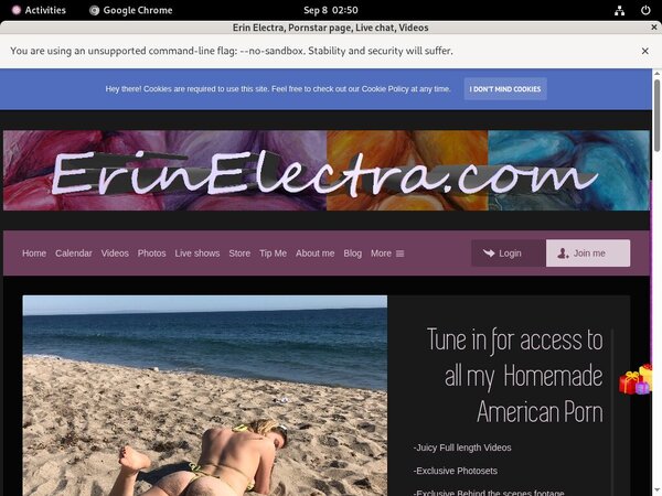 Erin Electra Real Accounts