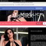 FindomMisSlick Accont