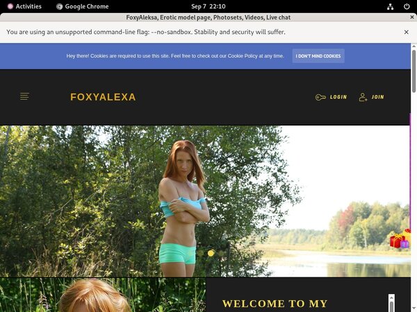 Foxyaleksa.com Day Trial Membership Foxyaleksa.com Day Trial Membership