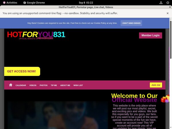 Free Accounts In HotForYou831