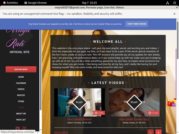 Free Mayaratixxx.com Premium Passwords