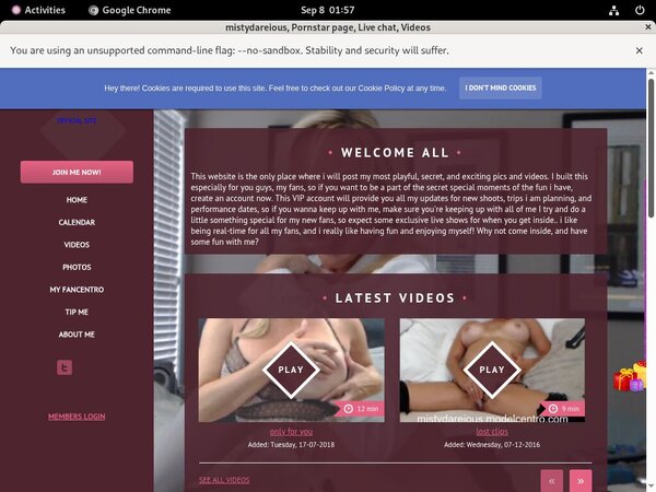 Free Mistydareious Password Account