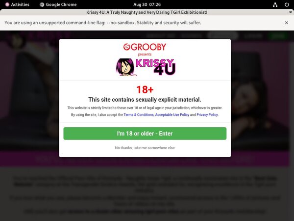 Free Pass For Krissy4u.com