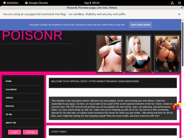Free Poisonr.modelcentro.com Hacked Login