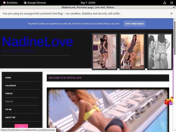 Free Premium Nadinelove.modelcentro.com Accounts