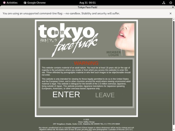 Free Tokyo Face Fuck Username And Password