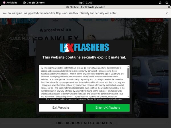 Free UK Flashers Trial Access