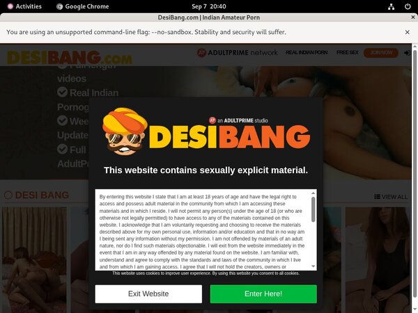 Free User For Desi Bang