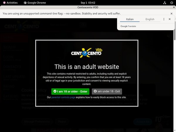 Free Working Centoxcentovod Account
