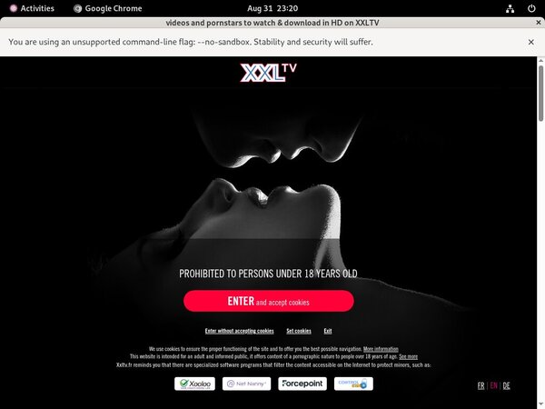 Free Working XXL Tv Account