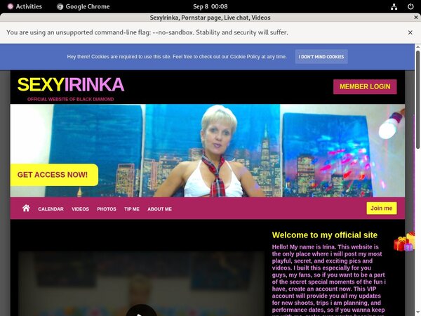 Fresh SexyIrinka Site Rip