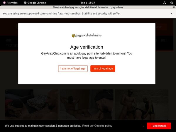 Gayarabclub.com Home Page