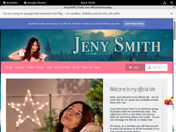 Get A Free Jeny Smith Account