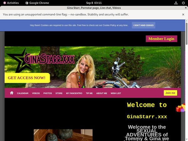 Gina Starr Sex Porn