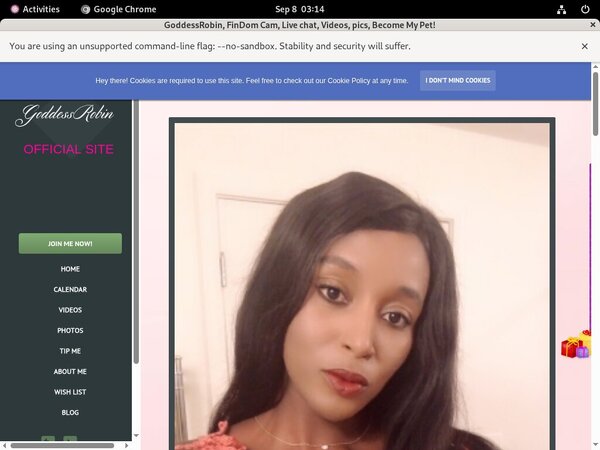 Goddessrobin.modelcentro.net Subscriptions