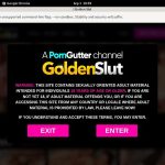 Goldenslut Discount Sign Up