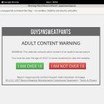 Guysinsweatpants.com Guys