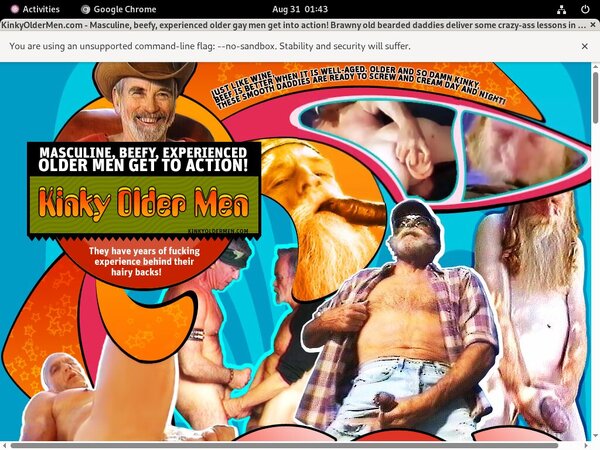 Kinkyoldermen Free Trial Pw