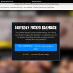 Ladyboys Fucked Bareback New