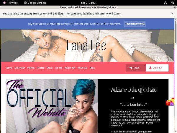Lana Lee Inked Trailers
