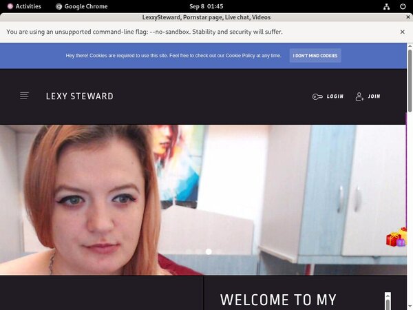 LexxySteward Password Login
