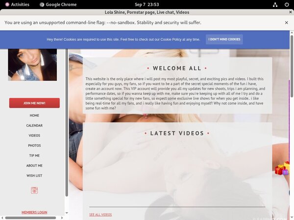 Lola Shine Discount Registration