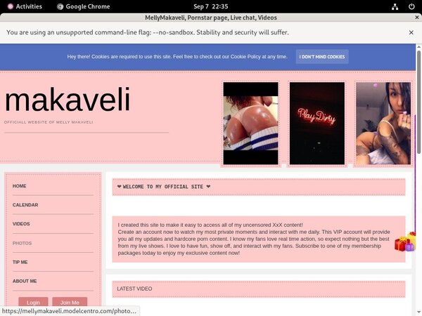 MellyMakaveli Member Password