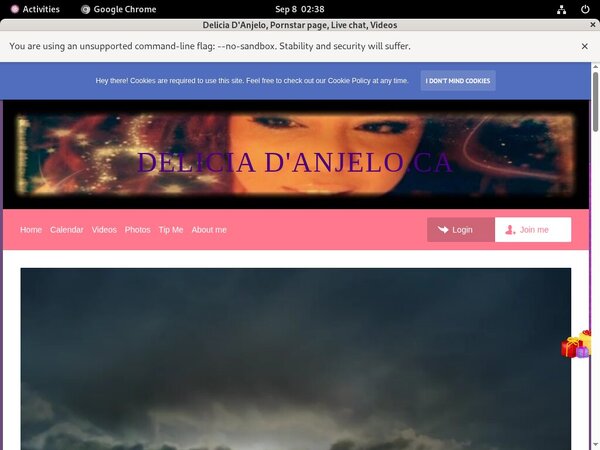 Mobile Delicia D'Anjelo Account