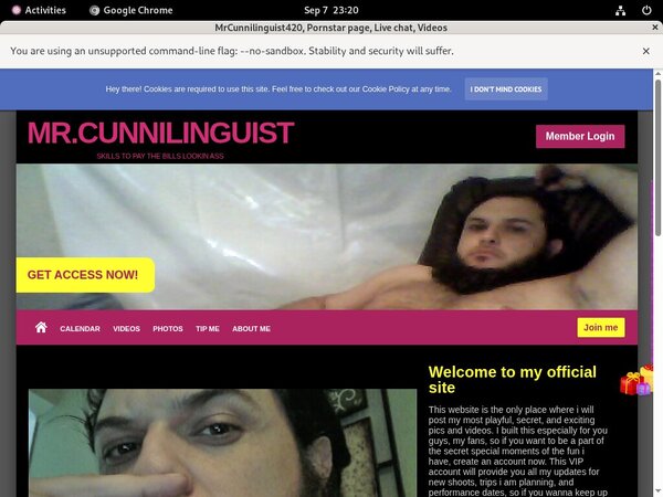 MrCunnilinguist420 Free Trial Porn